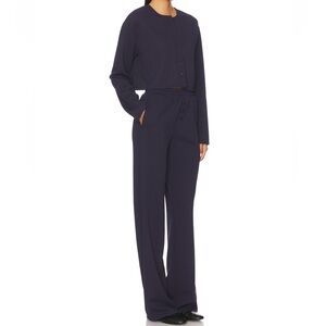 All The Ways - Navy Trina Lounge Set - Size Small